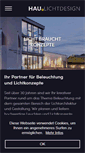 Mobile Screenshot of licht-hau.de